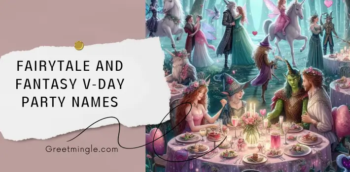 Fairytale And Fantasy V-Day Party Names