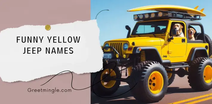 Funny Yellow Jeep Names