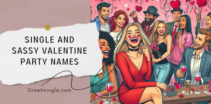 Single And Sassy Valentine Party Names