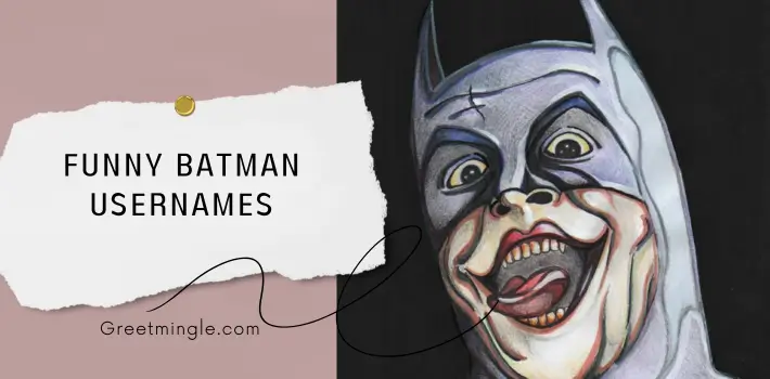 funny batman usernames