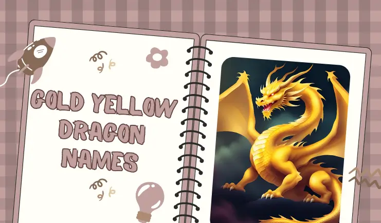 gold yellow dragon names