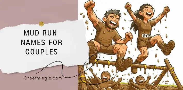 mud run names for couples