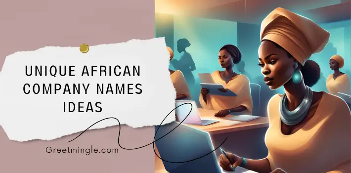 unique african company names ideas