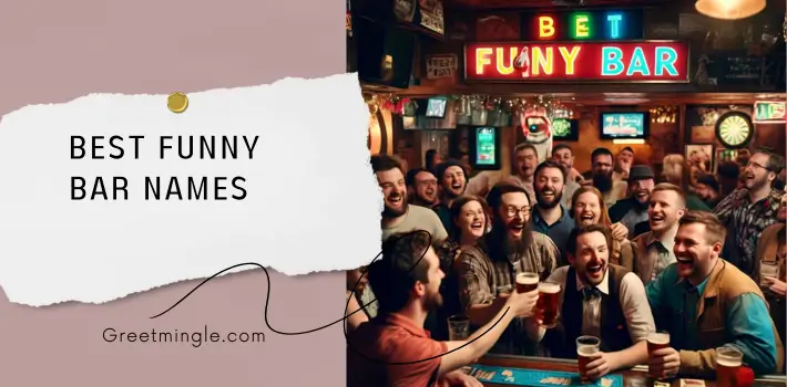 Best Funny Bar  Names 