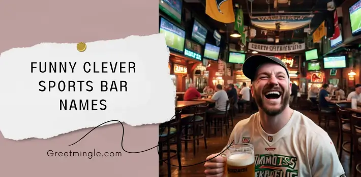 Funny Clever Sports Bar Names