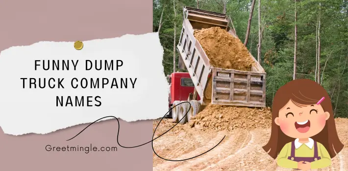 Funny Dump Truck Company Names