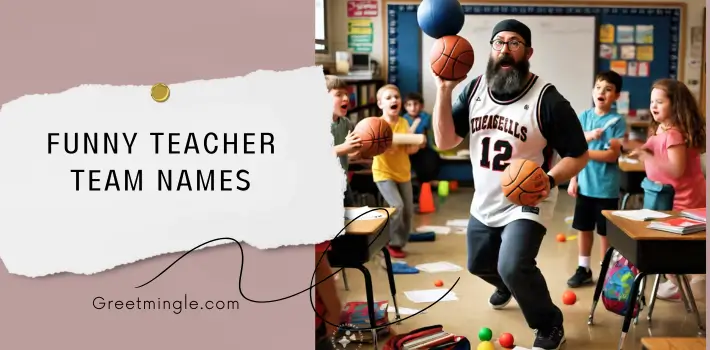 Funny Teacher Team Names