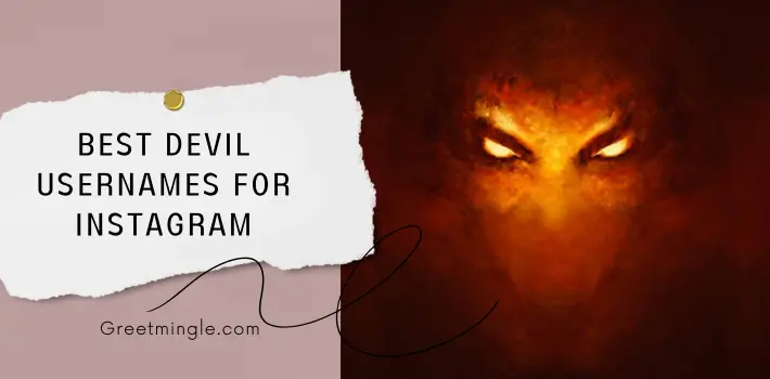 Best Devil Usernames For Instagram