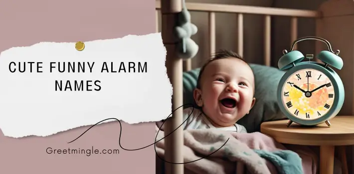 Cute Funny Alarm Names