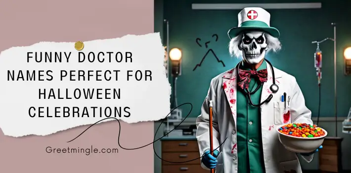 Funny Doctor Names Perfect For Halloween Celebrations