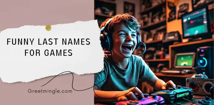 Funny Last Names For Games