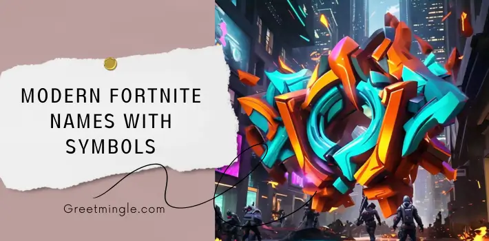 Modern Fortnite Names With Symbols