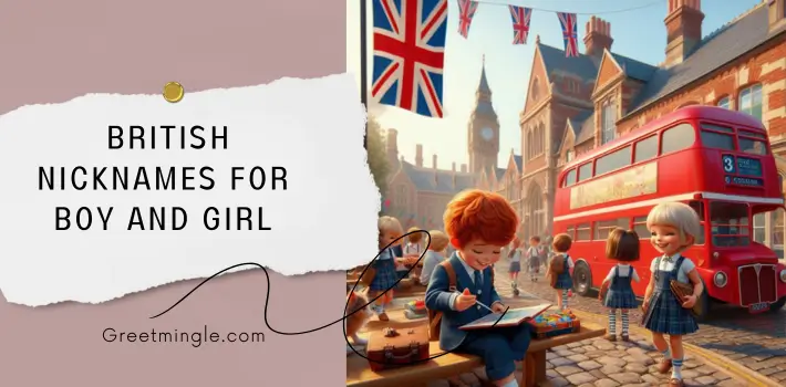 British Nicknames For Boy And Girl