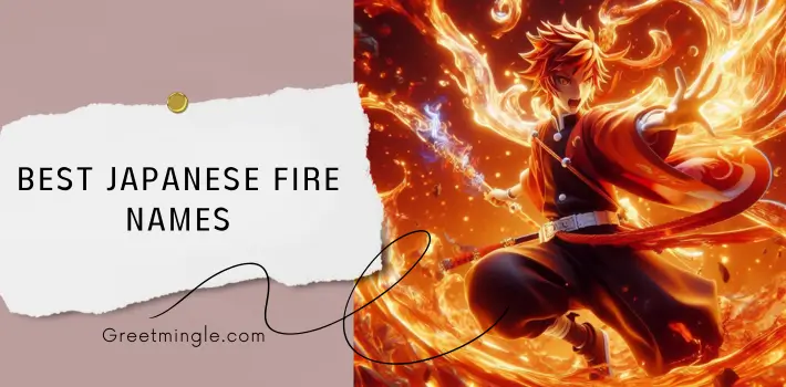 Best Japanese Fire Names