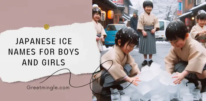 Japanese Ice Names For Boys And Girls