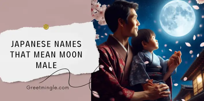 Japanese Names That Mean Moon Male