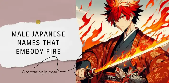 Male Japanese Names That Embody Fire