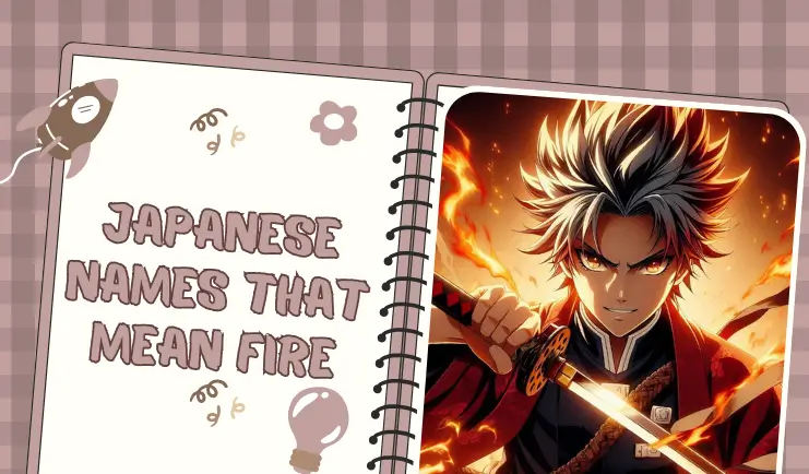 japanese names that mean fire