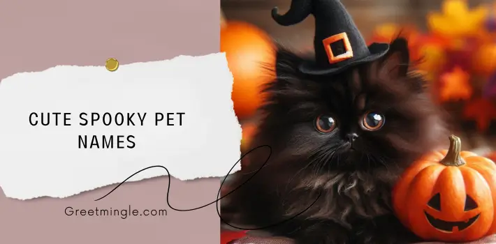 Cute Spooky Pet Names