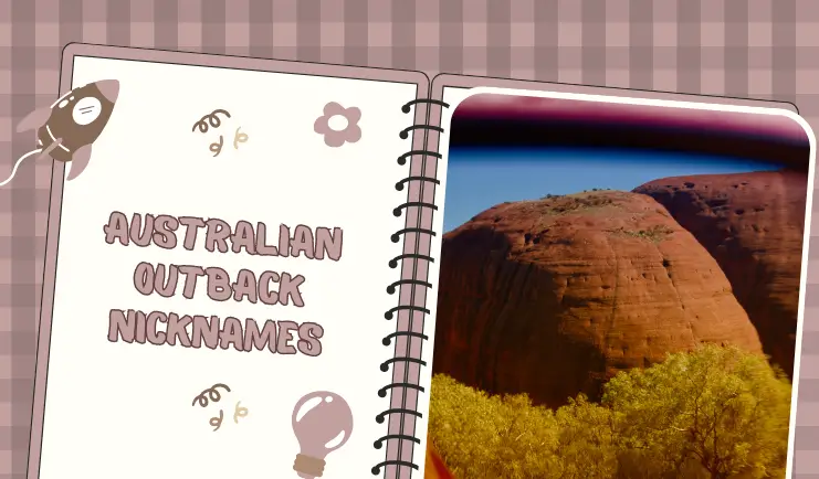 australian outback nicknames