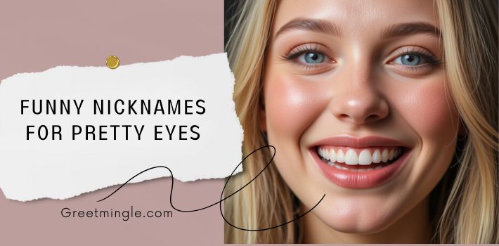 Funny Nicknames for Pretty Eyes