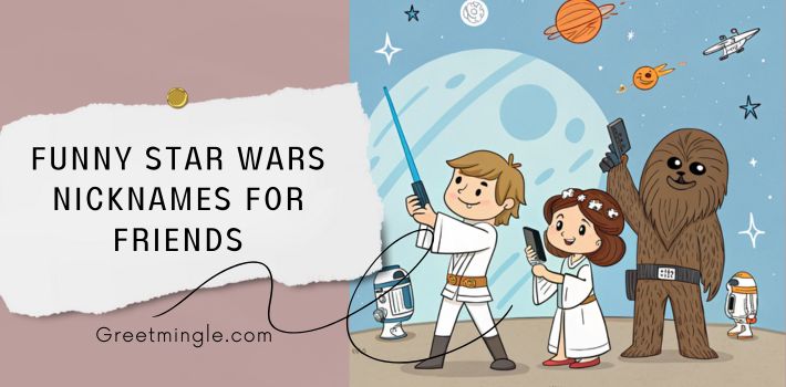 Funny Star Wars Nicknames for Friends