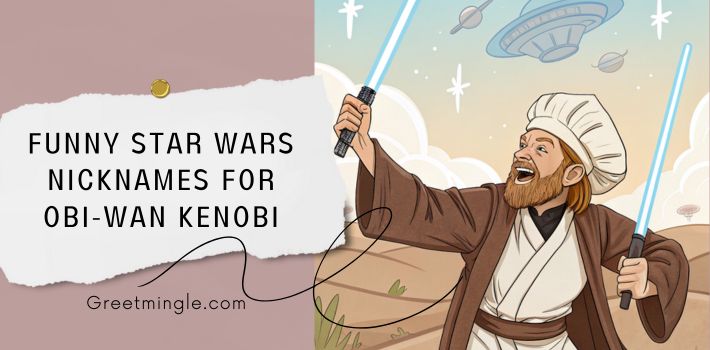 Funny Star Wars Nicknames for Obi-Wan Kenobi